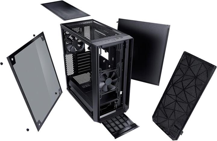 Immagine prodotto Fractal Meshify C scuro TG (ATX, mATX, Mini-ITX)