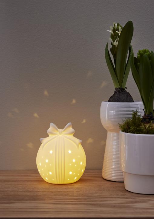 Image du produit Star Trading Aufsteller Rozy, Warmweiss, Betriebsart: Batteriebetrieb