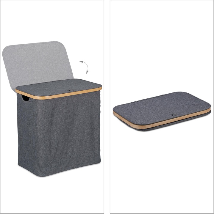 Produktbild Relaxdays Wäschekorb (60 l)
