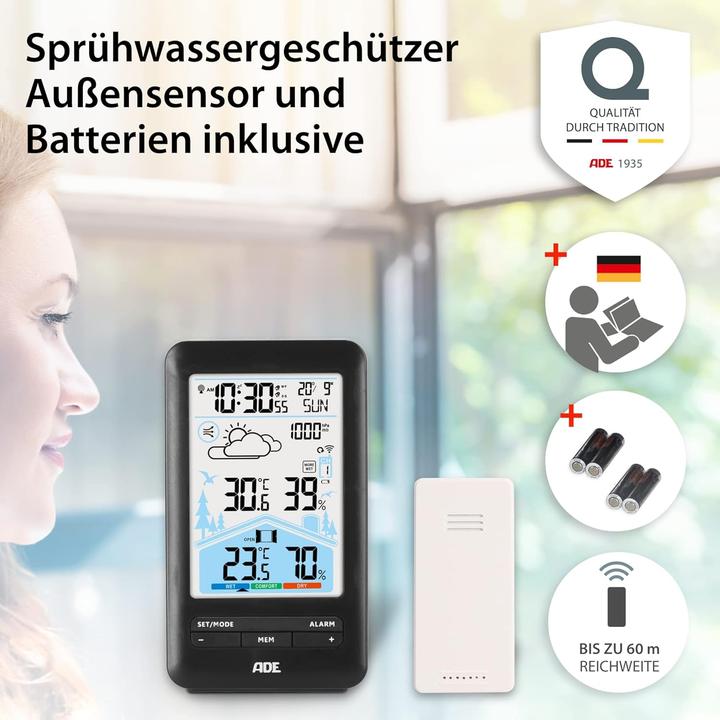 Actual product image ADE WS2132 Radio Weather Station