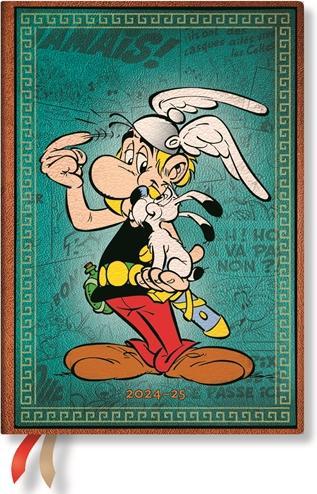 Image du produit Paperblanks PAPERBLAN Agenda le Gaulois Midi 24/25 DFD5416 1W/2S 13M FR HOR HC 13x18cm (12 x 17 cm)