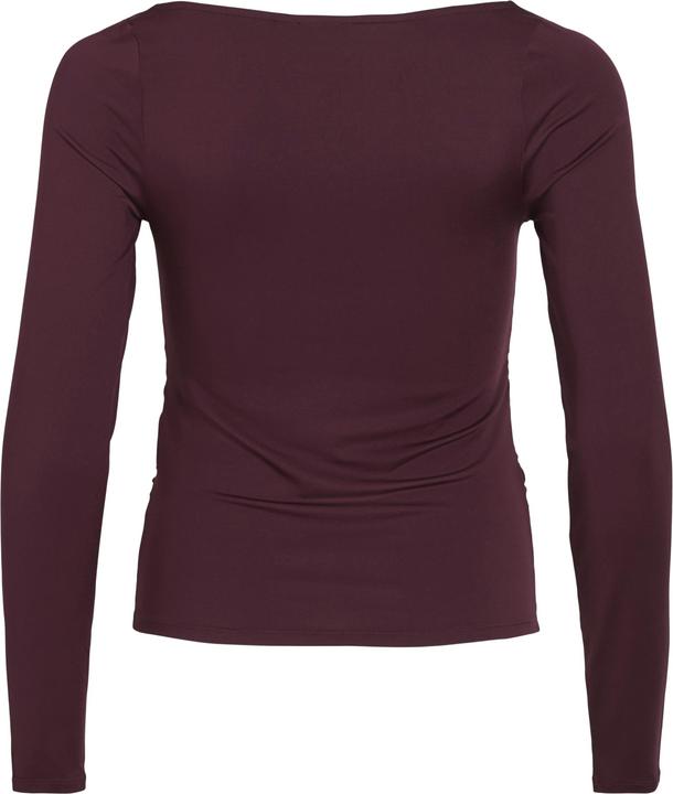 Immagine prodotto Vila VIKANA Wasserfall-Ausschnitt Oberteil mit langen Ärmeln (S)