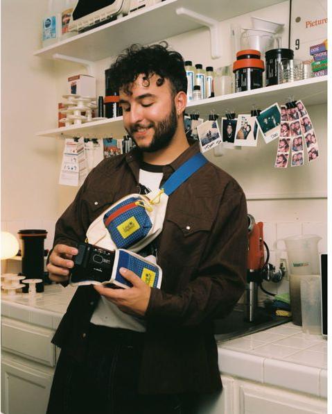 Produktbild Long Weekend Camera Pouch Creme Multicolor