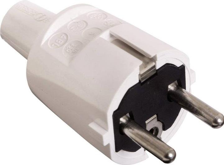 Produktbild As - Schwabe PVC Schutzkontakt-Stecker (CEE 7/7)