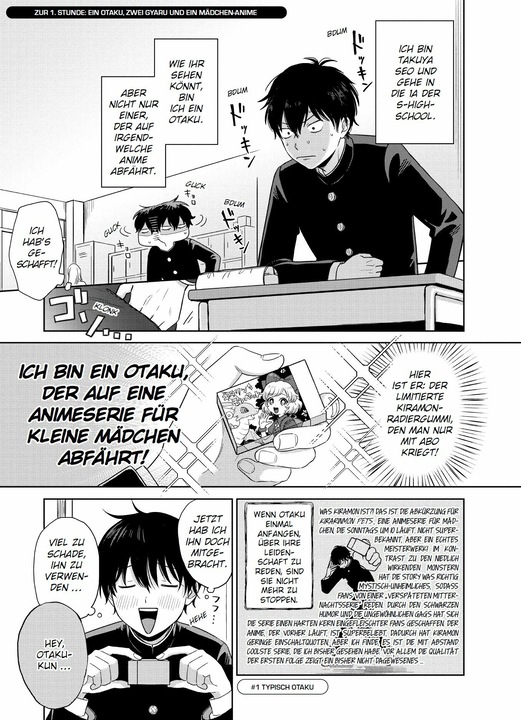 Immagine prodotto Panini Gibt's denn keine Gyaru, die nett zu Otaku sind?! 01 (Tedesco, Sakana Uozumi, Norishirochan, 2024)
