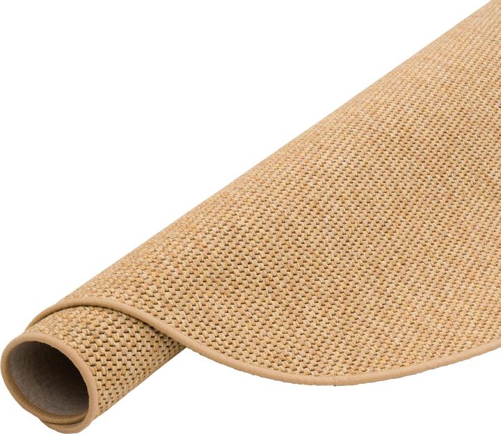 Actual product image Snapstyle Bentzon Natur Flachgewebe Teppich Rund (Round)