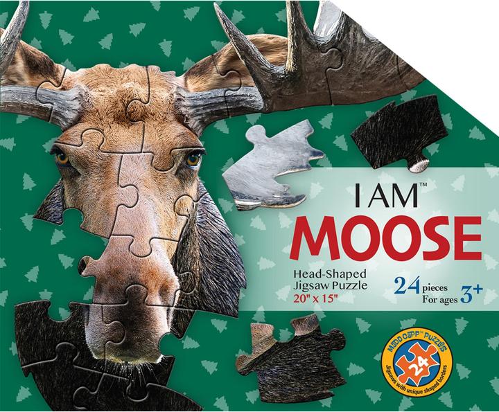 Actual product image Madd Capp I AM MOOSE 24 PUZZLE - pre-school (24 pieces)