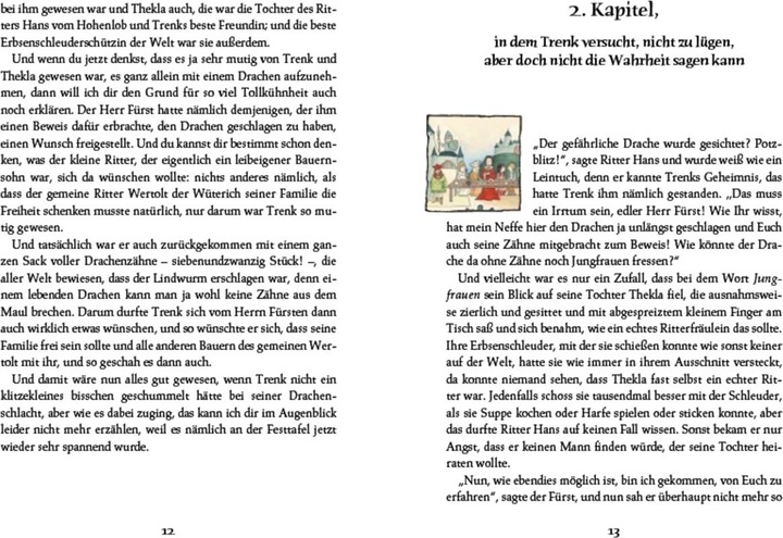 Produktbild Der kleine Ritter Trenk und der Grosse Gefährliche (Deutsch, Kirsten Boie, 2011)