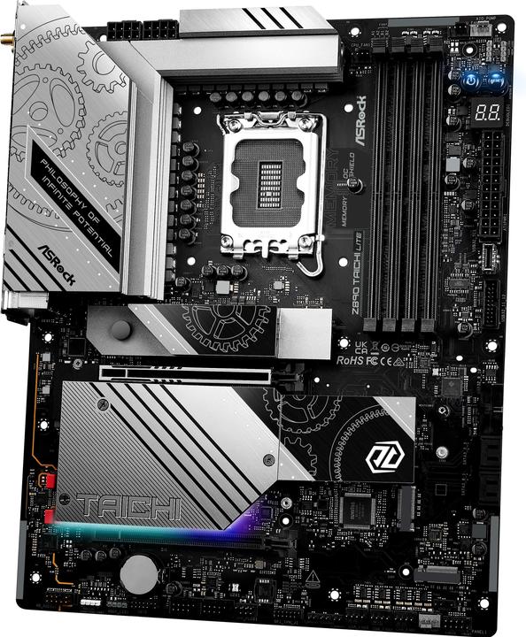 Productafbeelding AsRock Z890 Taichi Lite Intel DDR5 S1851 (LGA 1851, Intel Z890, ATX)