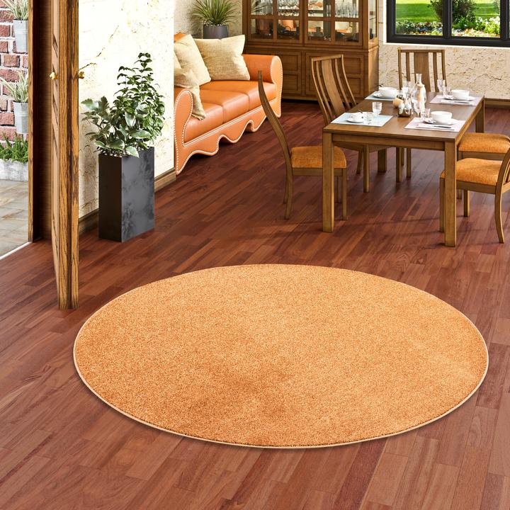 Actual product image Snapstyle High Pile Velour Carpet Luna Round (Ø 160 cm)
