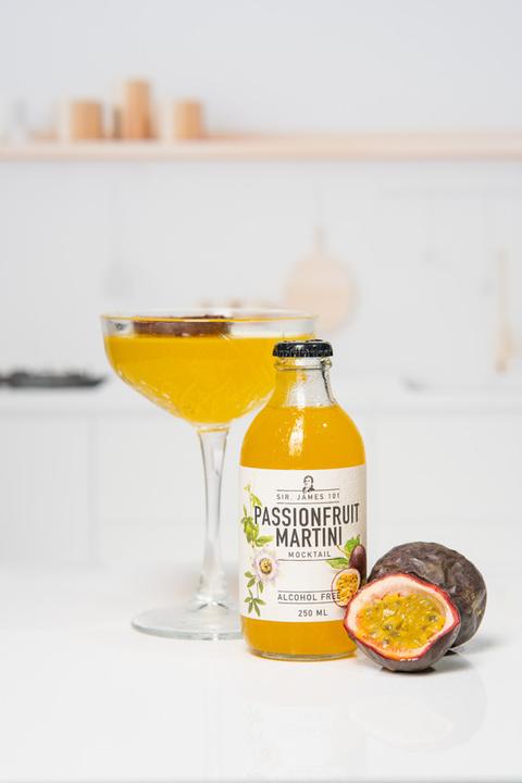 Image du produit Sir. James 101 Martini aux fruits de la passion sans alcool (1 x 25 cl)