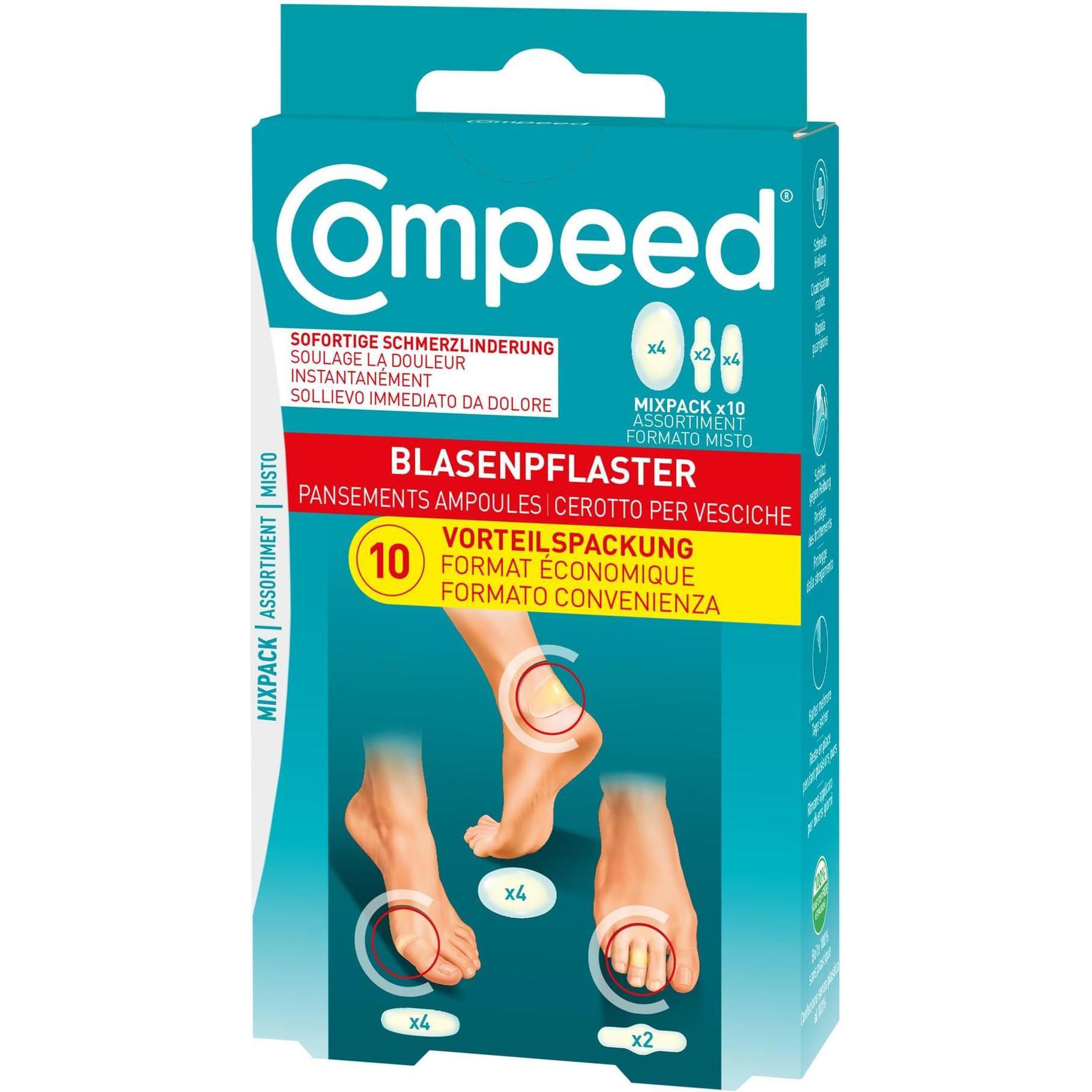 Thumbnail - Compeed, Pflaster, Blasenpflaster Mix (10 x)