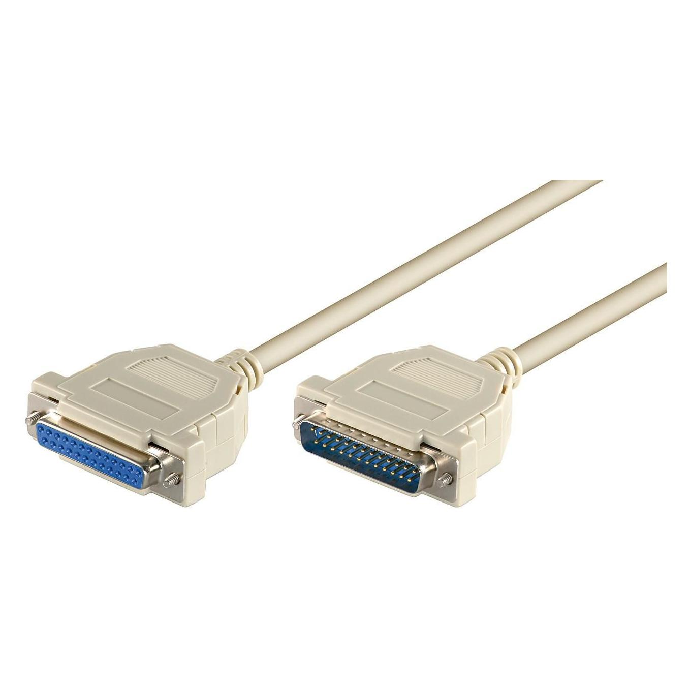MicroConnect Seriële / parallelle kabel (3 m), Interfacekabel