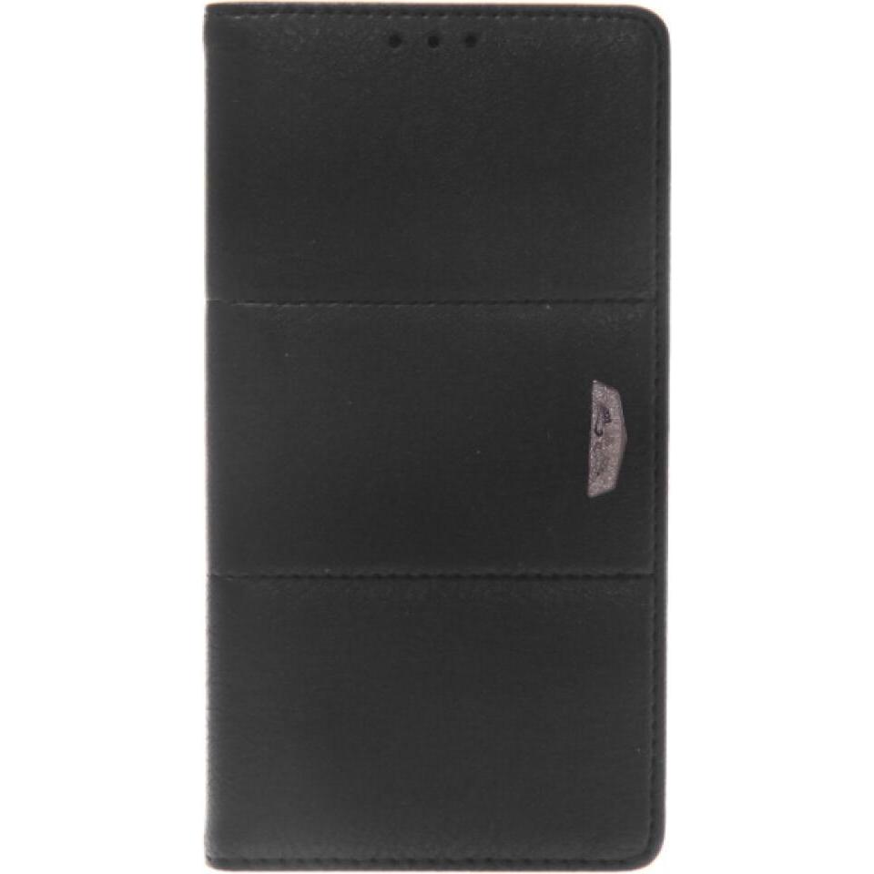 Royal VKB Book Case Royal for Huawei Mate S - Black (Huawei Mate S), Smartphone Hülle, Schwarz