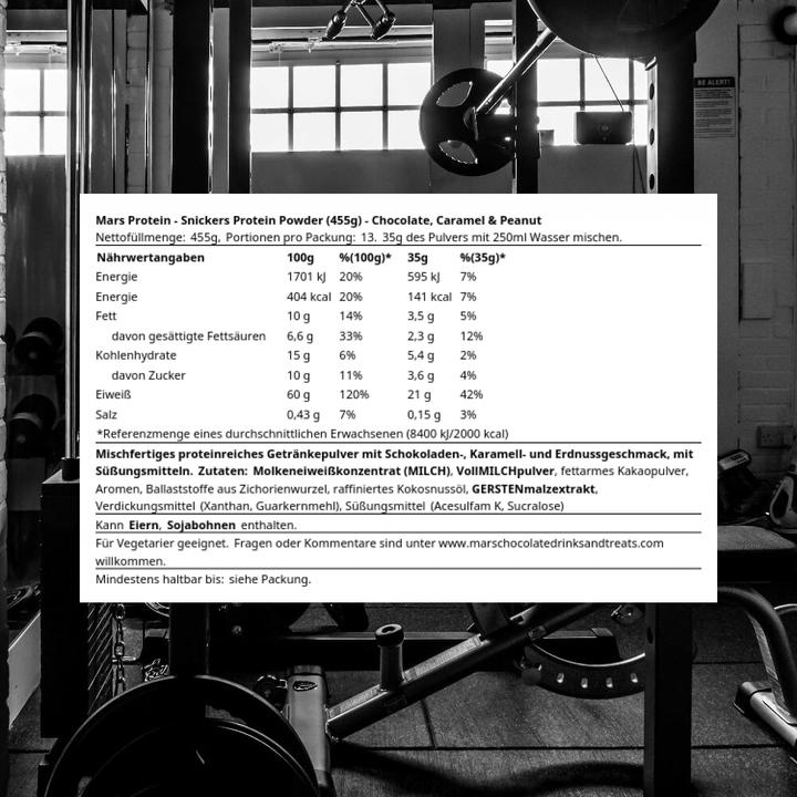 Immagine prodotto Mars Protein Snickers Proteine in Polvere (455 g)