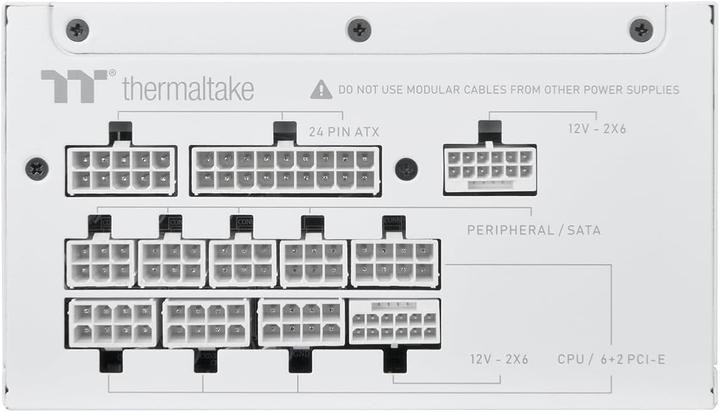 Produktbild Thermaltake Netzteil Toughpower GT 1200W Snow ATX3.1 80+G WH retail (1200 W)