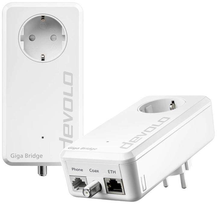 Actual product image Devolo Giga Bridge Coax (1000 Mbit/s)
