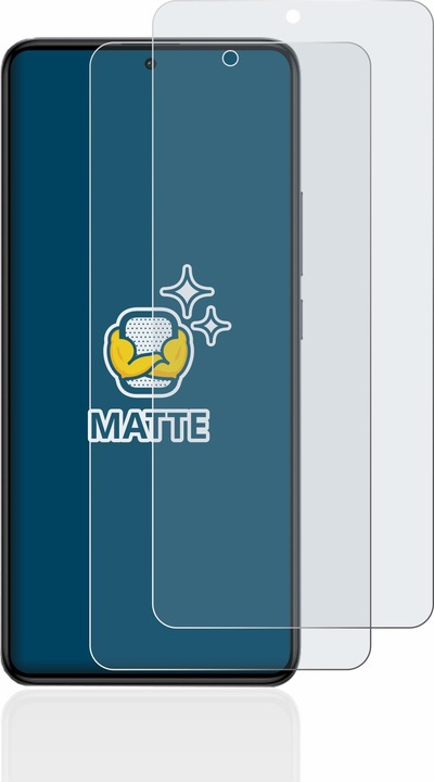 Actual product image BROTECT Anti-glare screen protector matt (2 Piece, Xiaomi Poco F5 Pro)