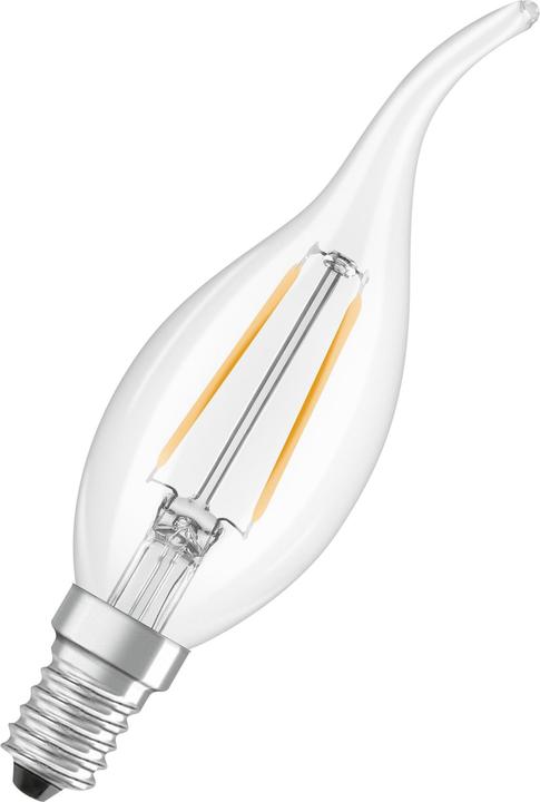 Image du produit Osram LED Leuchtmittel LED Retrofit CLASSIC BA 1.8W 827 Clear E14 Warm weiss 4099854468797 (E14, 250 lm, 6x)