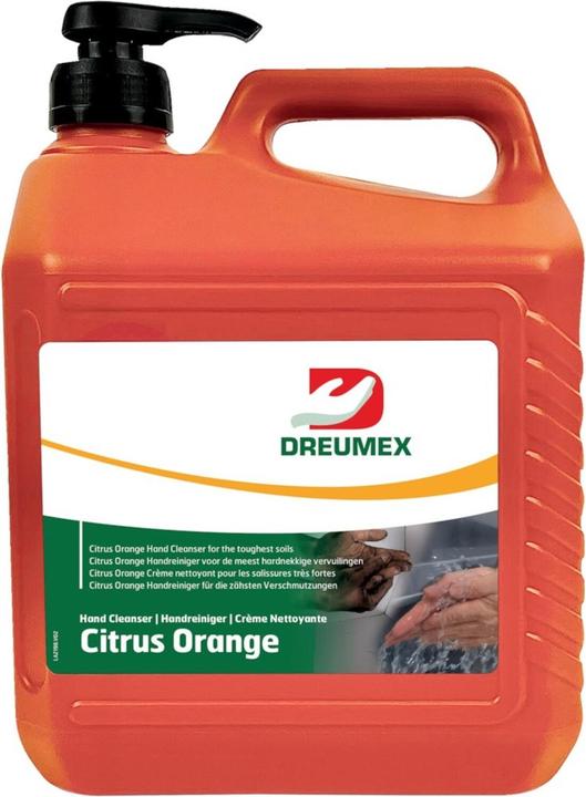 Dreumex Citrus Orange Handreiniger 3,78L (Vloeibare zeep, 3780 ml)