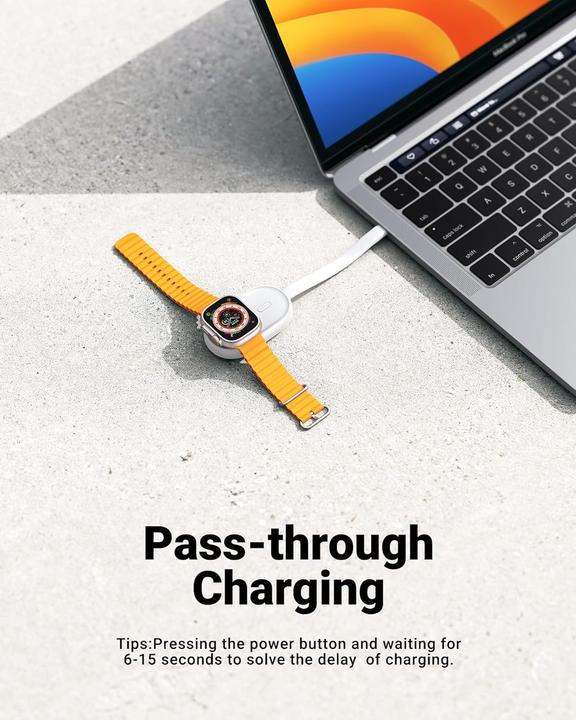 Actual product image Veger Mini-Powerbank für Apple Watch (1200 mAh)