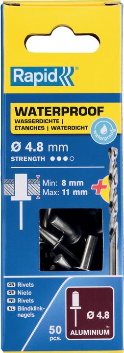 Produktbild Rapid Wasserdicht Blindniete Ø 4,8 x 14 mm