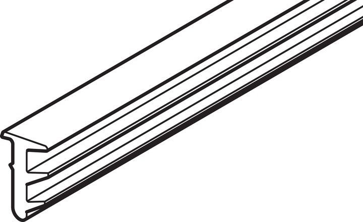Actual product image HAWA Rubber profile for fixed glazing