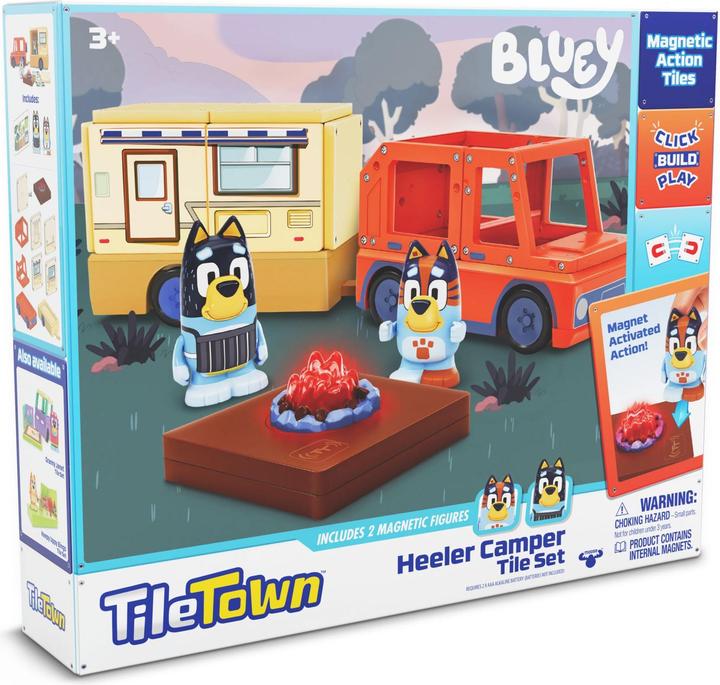 Produktbild Bluey TILE TOWN - Camper Set (90340)