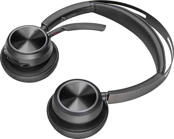 Productafbeelding Poly Hoofdtelefoon Voyager Focus 2 MS - USB-A zonder oplaadstation (Draadloze, Bedraad, USB-A)