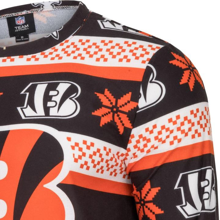 Actual product image Foco NFL Winter XMAS pyjamas Cincinnati Bengals - XL (XL)