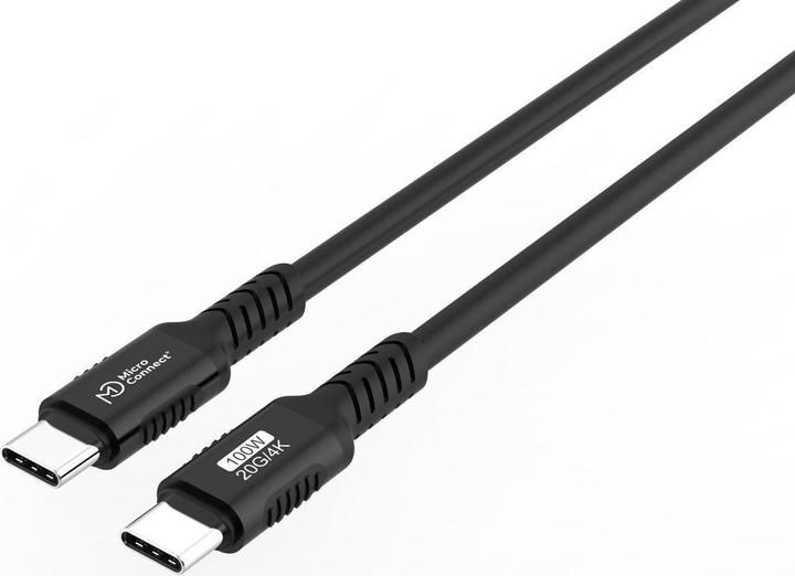 MicroConnect USB-C to USB-C cable Premium (4 m, 100 W)