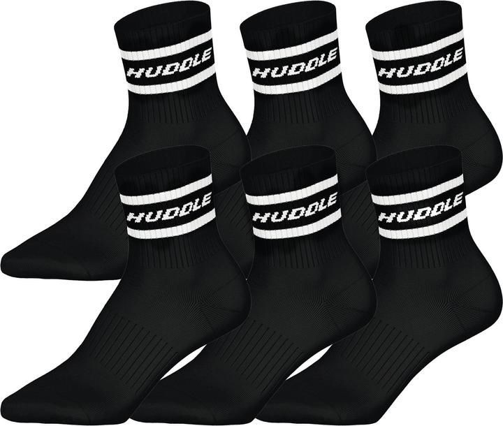Produktbild Huddle Short Crew Socks Stripe (6er Pack, 35 - 38)