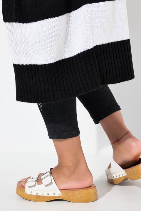 Immagine prodotto Angel of Style Long-Strickjacke, Straight Fit, Blockstreifen (50, 52)