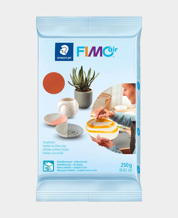 Image du produit Fimo air Pâte à modeler, résistant à l'air, terracotta, 250 g