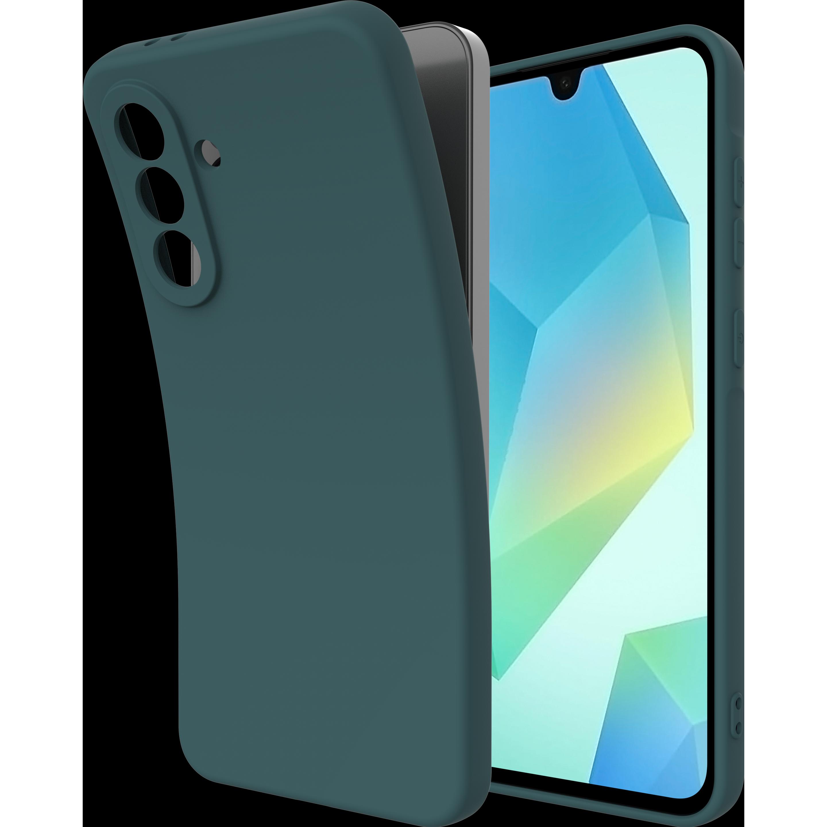 Cazy Silikon Hülle Soft TPU Schutz (Samsung Galaxy A56), Smartphone Hülle, Grün