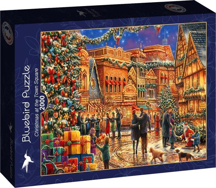 Immagine prodotto Bluebird Puzzle 2000 pezzi Natale in piazza (2000 pezzi)