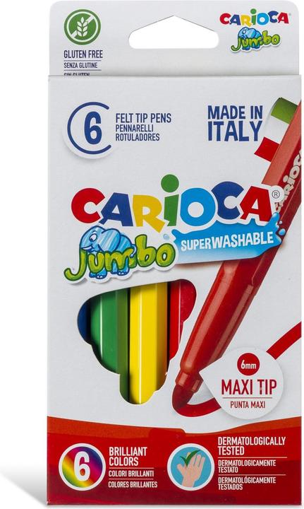 Image du produit Carioca Stylos en fibre Jumbo Box E-6 (6 x)