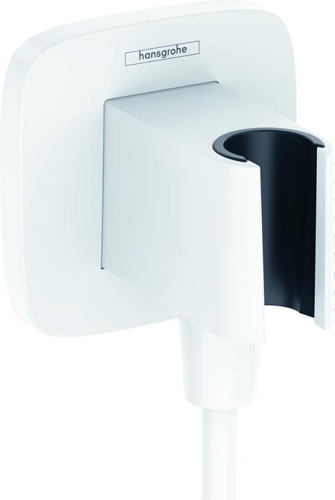 hansgrohe HG attacco a parete FixFit Q con supporto doccia bianco opaco