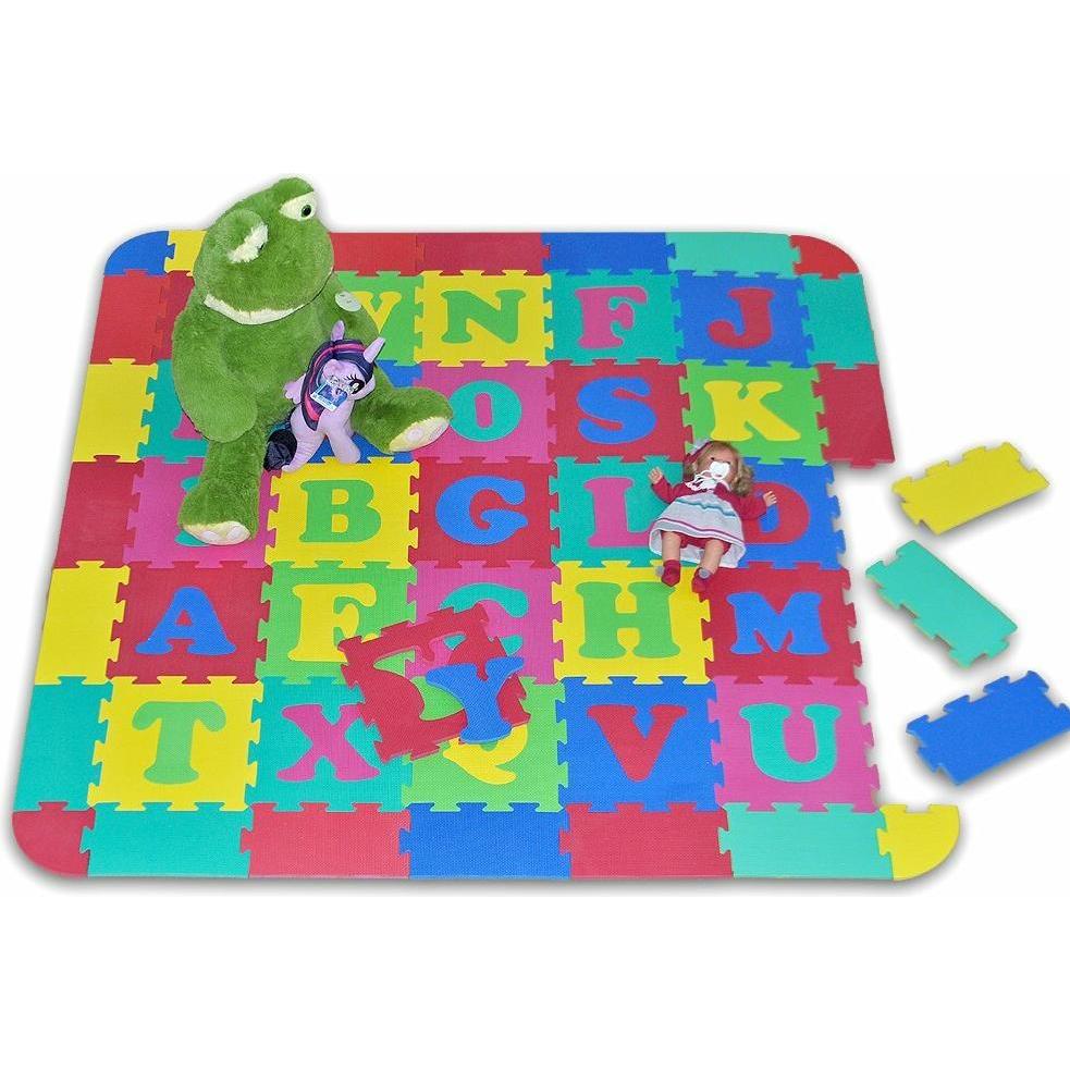 LC-Power LC Large foam extra Alphabet Teppich mit Kanten 180x180cm, 12m+