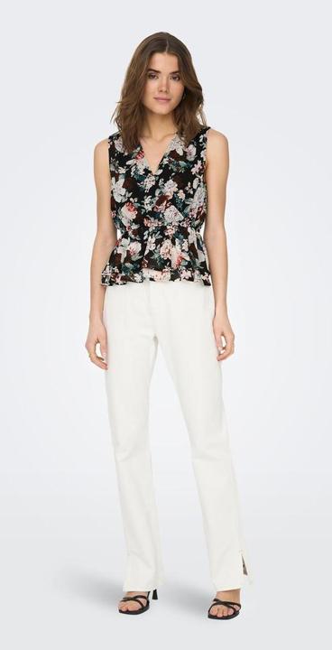 Actual product image Only Wrap Effect Peplum Top (M)