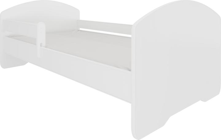 ADRK Furniture Bed met Matras en Reling PEPE 140x70 (140 x 70 cm)
