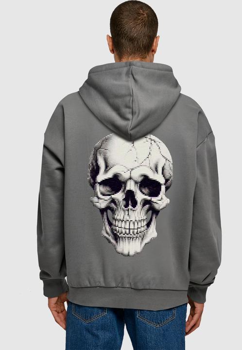 Immagine prodotto Merchcode Halloween - Felpa con cappuccio con teschio - 175685 (XXL)