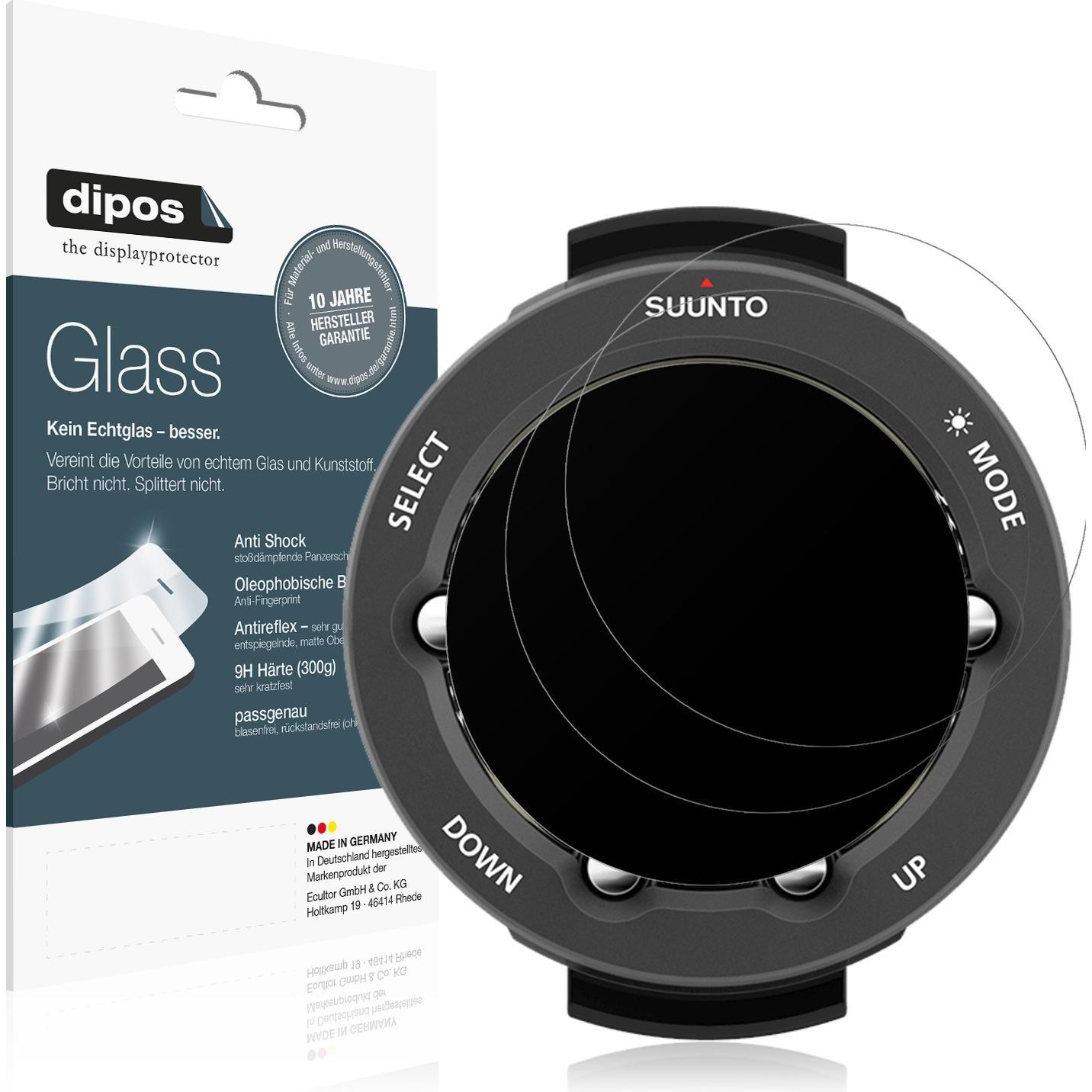 Dipos Anti-Shock Displayschutz Matt 9H, Smartwatch Schutzfolie, Transparent