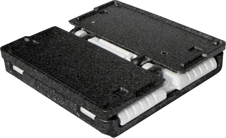 Image du produit Knauf Termokasse Flip-Box med låg EPP Grå hvid 23 L 400x400x220 mm udv. mål (stk.) (23 l)
