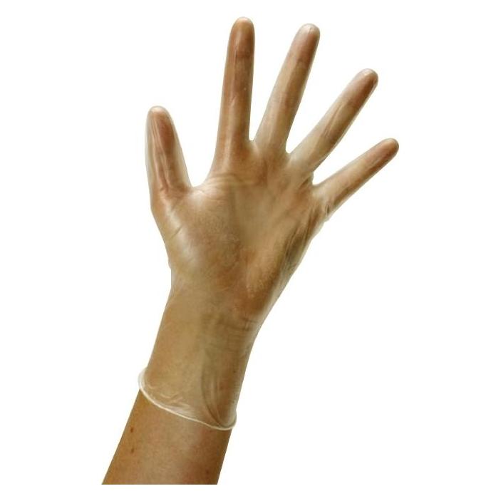 Vogue Vinylhandschuh reissfest gepudert M - Stk (M) (Y252-M)