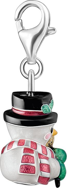 Produktbild Thomas Sabo Schneemann-Charm (Kaltemail, Recyceltes 925 Silber)