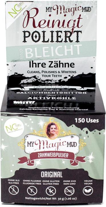 Produktbild MyMagicMud Pulver aus Aktivkohle (Puder)