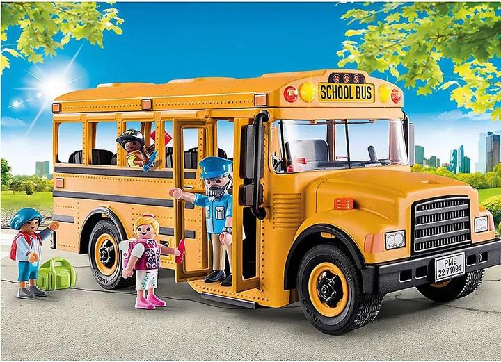 Productafbeelding Playmobil City Life Amerikaanse schoolbus - 70983 (70983, Playmobil Stadsleven)