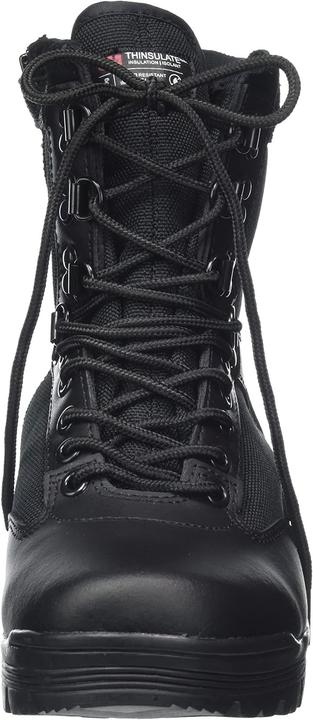 Actual product image Mil-tec Tactical Boot M.Ykk Zipper Black 43 (43)