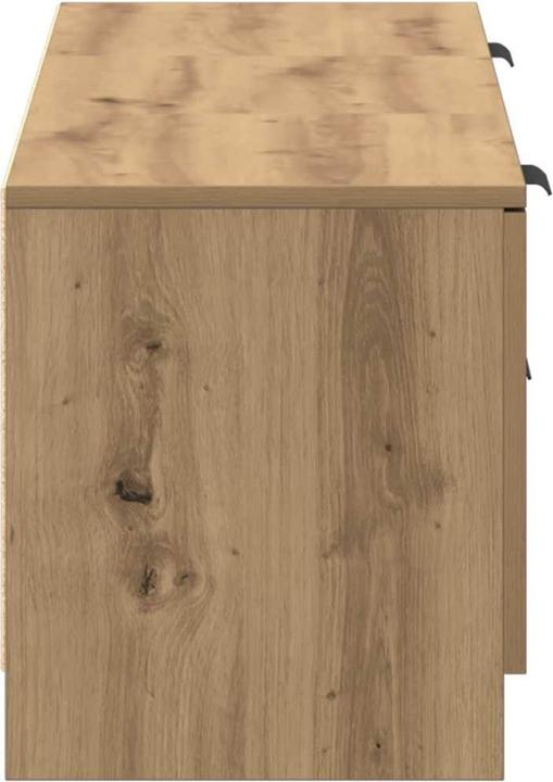 Actual product image vidaXL TV-Schrank Artisan-Eiche 140x35x40 cm Holzwerkstoff TV-Möbel TV-Board (140 x 35 x 40 cm)